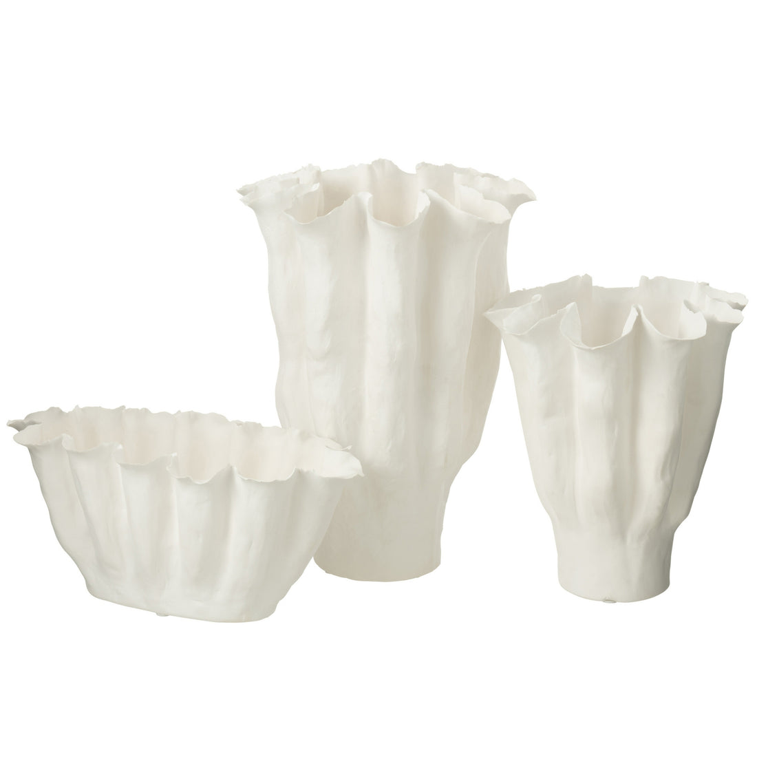 Vase Calyx Keramik Hvid Large J-Line