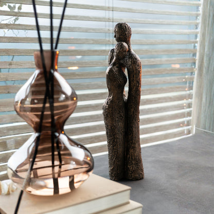 Krammepar Moderne Harpiks Brun/Guld J-Line