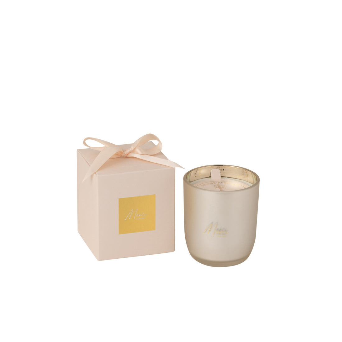 Duftlys Merci Beige Small 35 timer