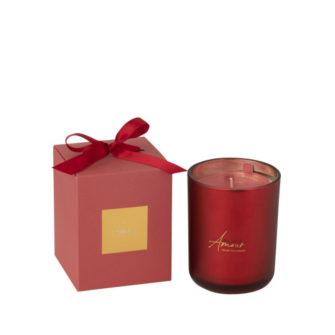 Duftlys Amour Red Large 65H