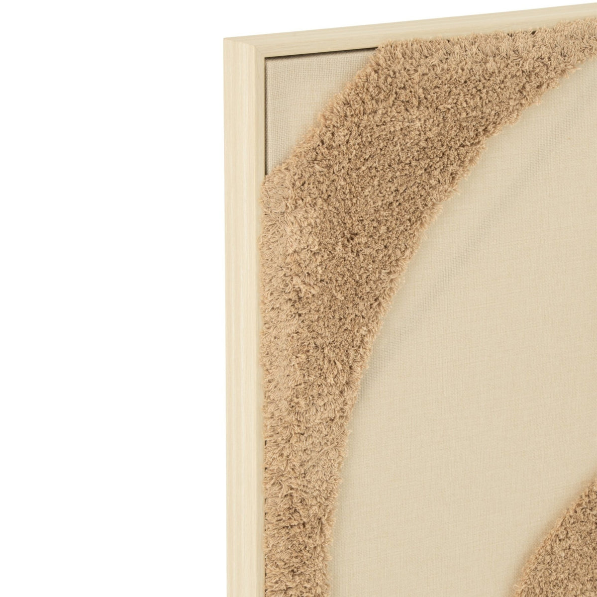 Maleri med MDF-flager, beige/brun, J-Line