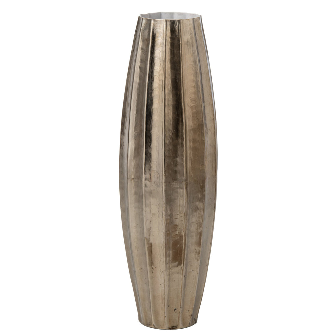 Vase i aluminium, guld, stor – J-Line