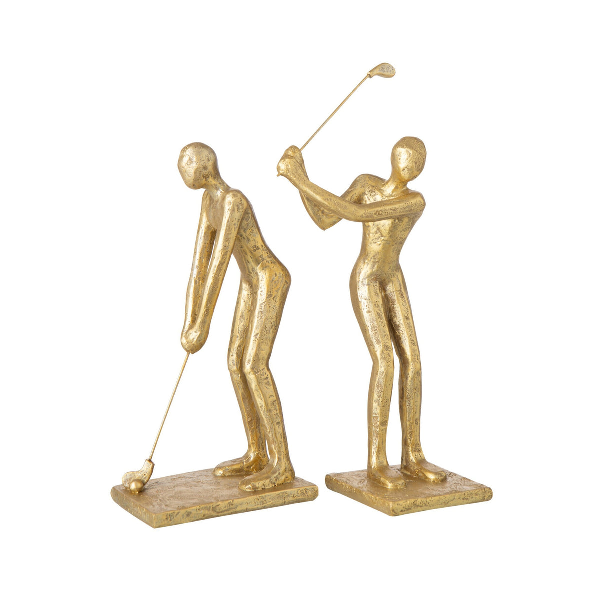 Golfer Polyresin Guld Assortiment Fra 2 J-Line