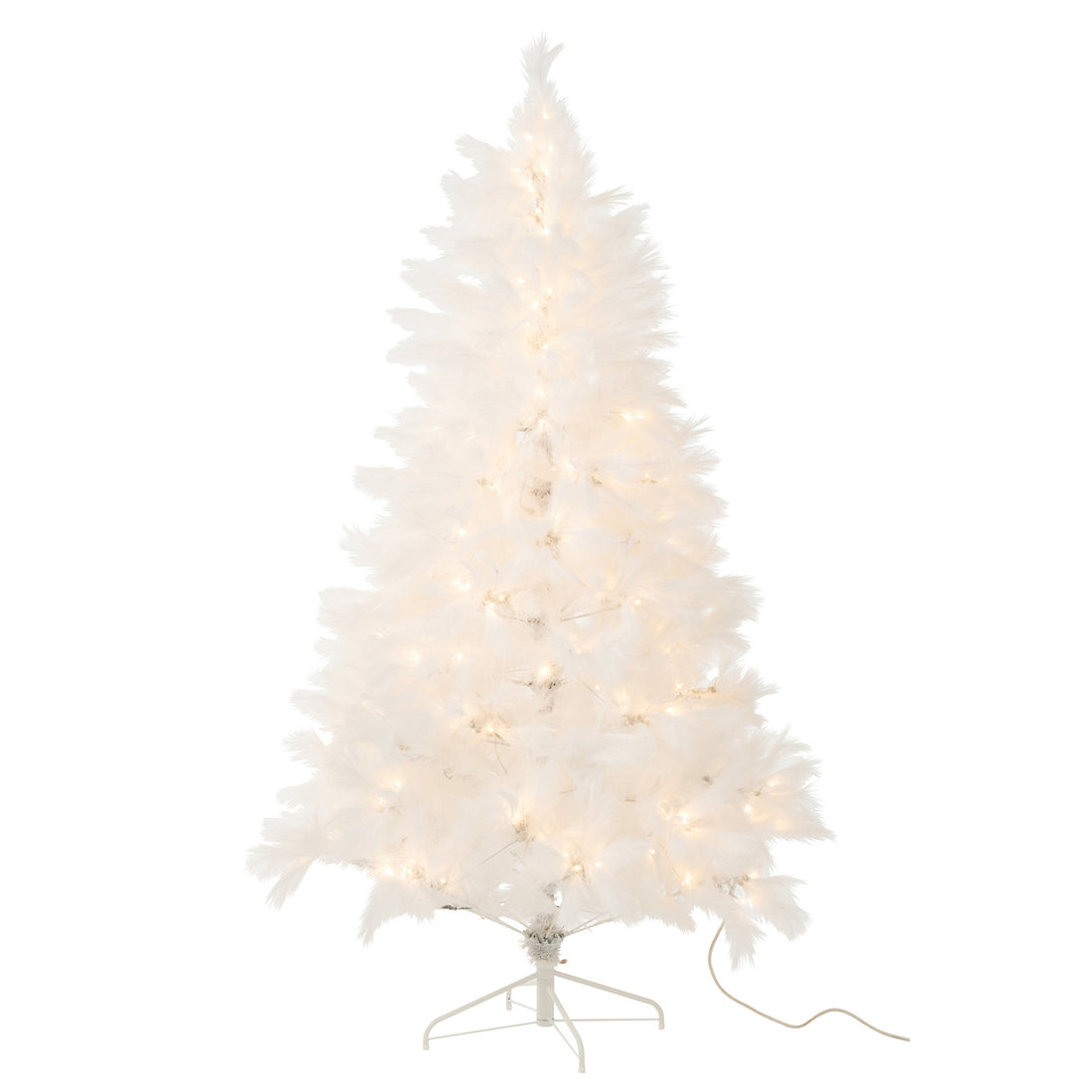 Juletræ 400 LED Pampa Metal Hvid H210cm J-Line