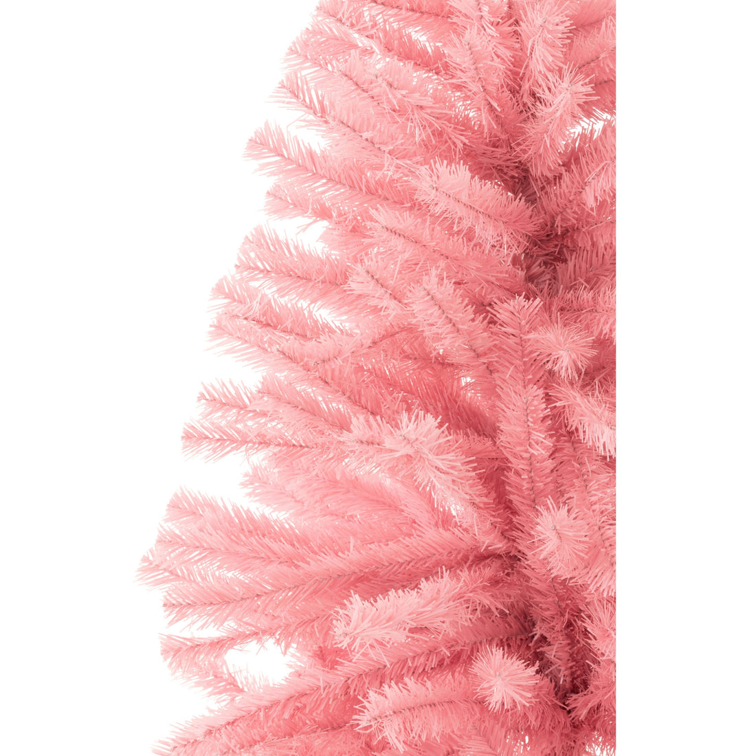 Kunstigt juletræ i PVC, lyserødt, medium, H150 cm, J-Line