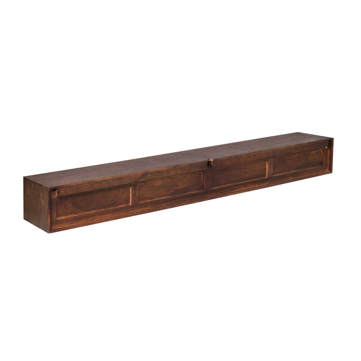 Svævende TV-møbel Ambiance mangotræ brun 240 cm Starfurn