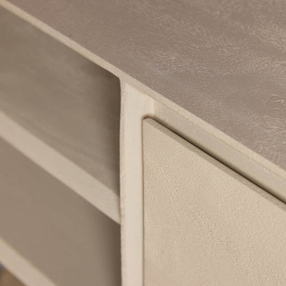 Svævende tv-møbel Ambiance mangotræ sand 120 cm Starfurn