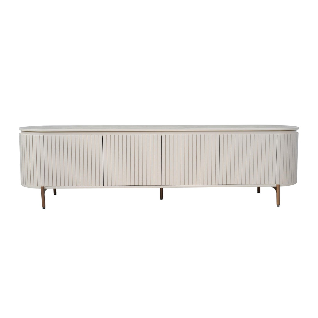 Tv-møbel Solana mangotræ sand 210 cm Starfurn