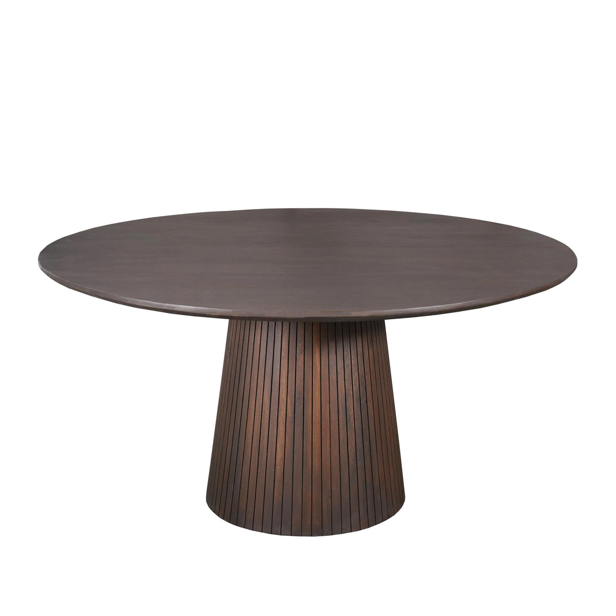 Spisebord Solana mangotræ brun rund 130 cm Starfurn