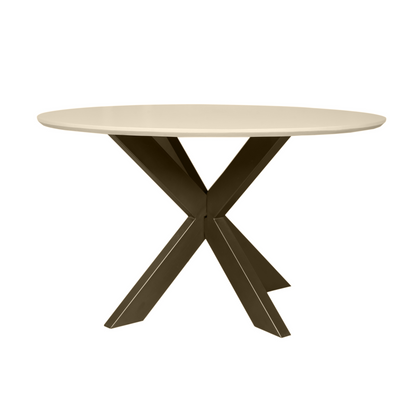 Spisebord Madison mangotræ sand rund 130 cm Starfurn