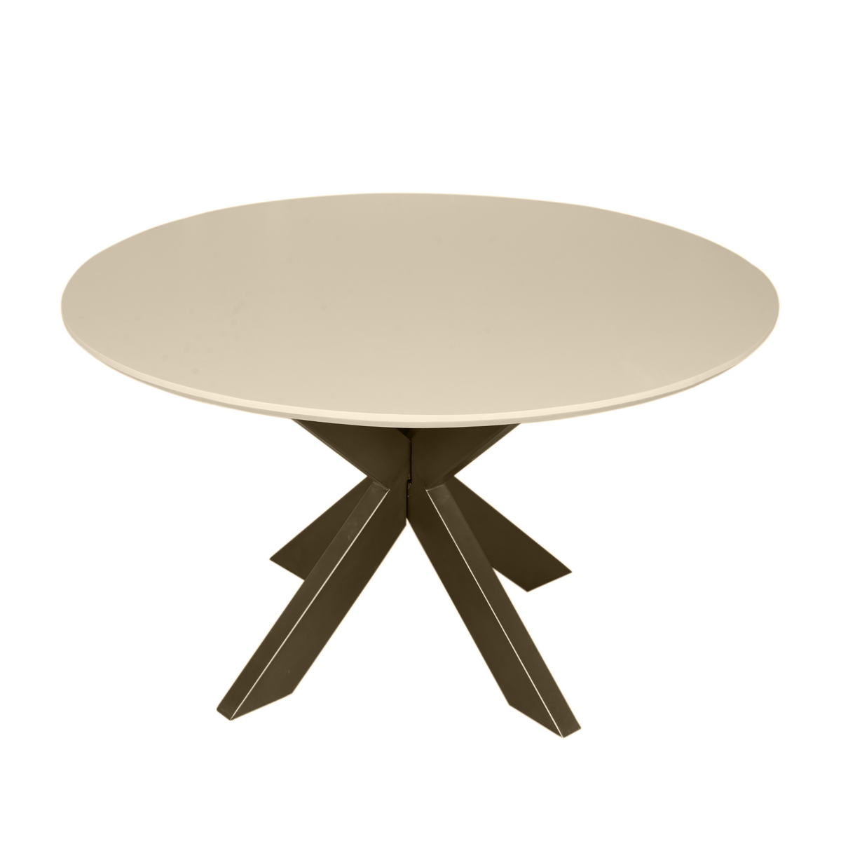 Spisebord Madison mangotræ sand rund 130 cm Starfurn