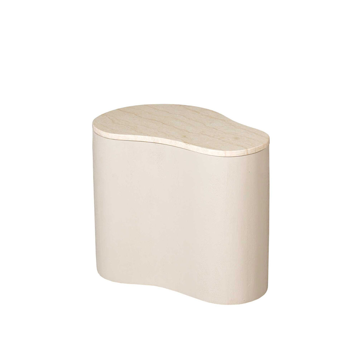 Sofabord Lovi mangotræ sand 50 cm Starfurn