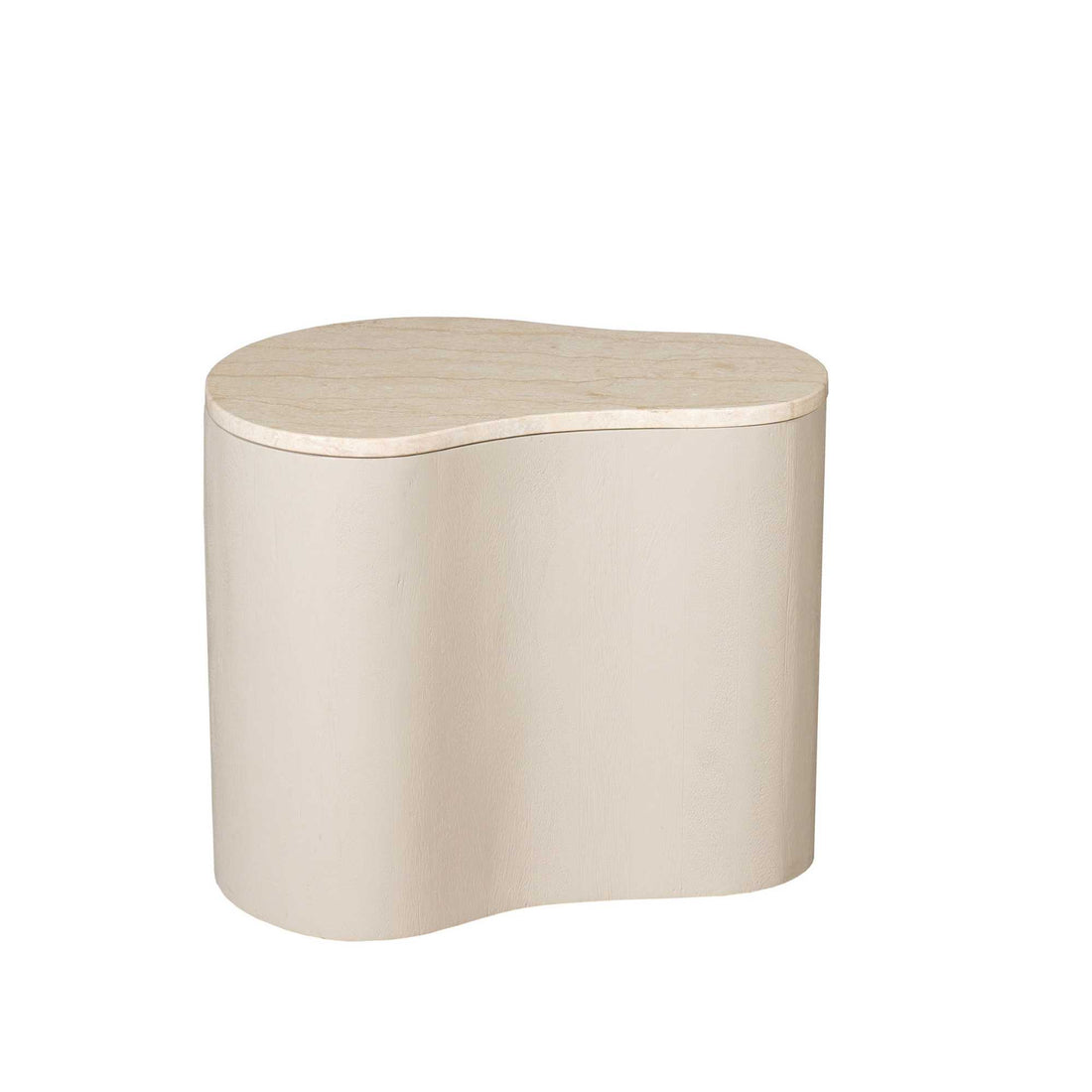 Sofabord Lovi mangotræ sand 50 cm Starfurn