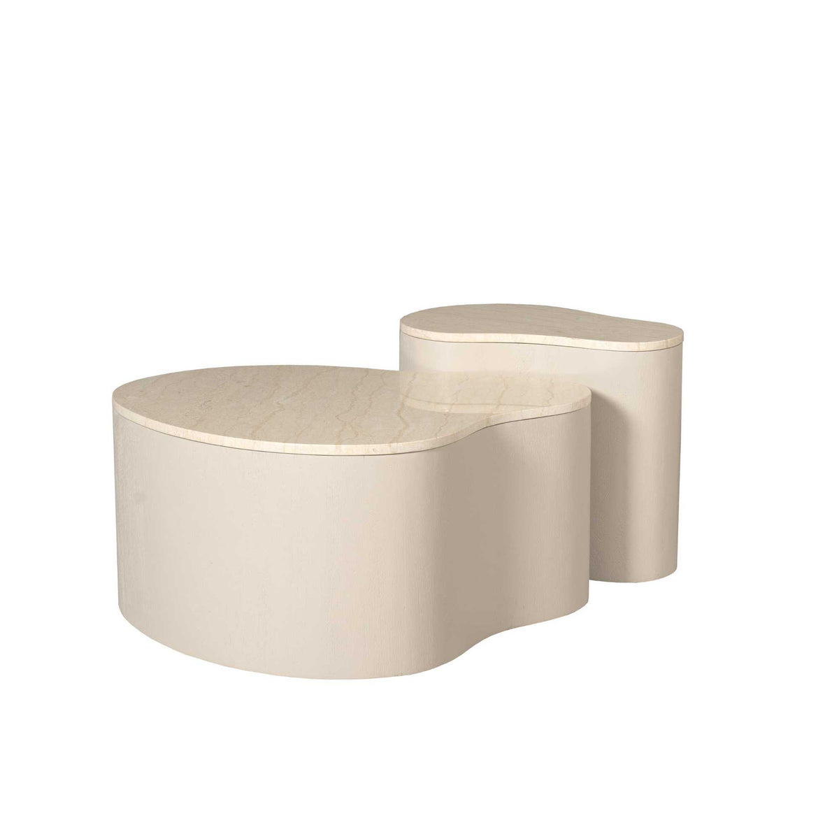 Sofabord Lovi mangotræ sand 50 cm Starfurn