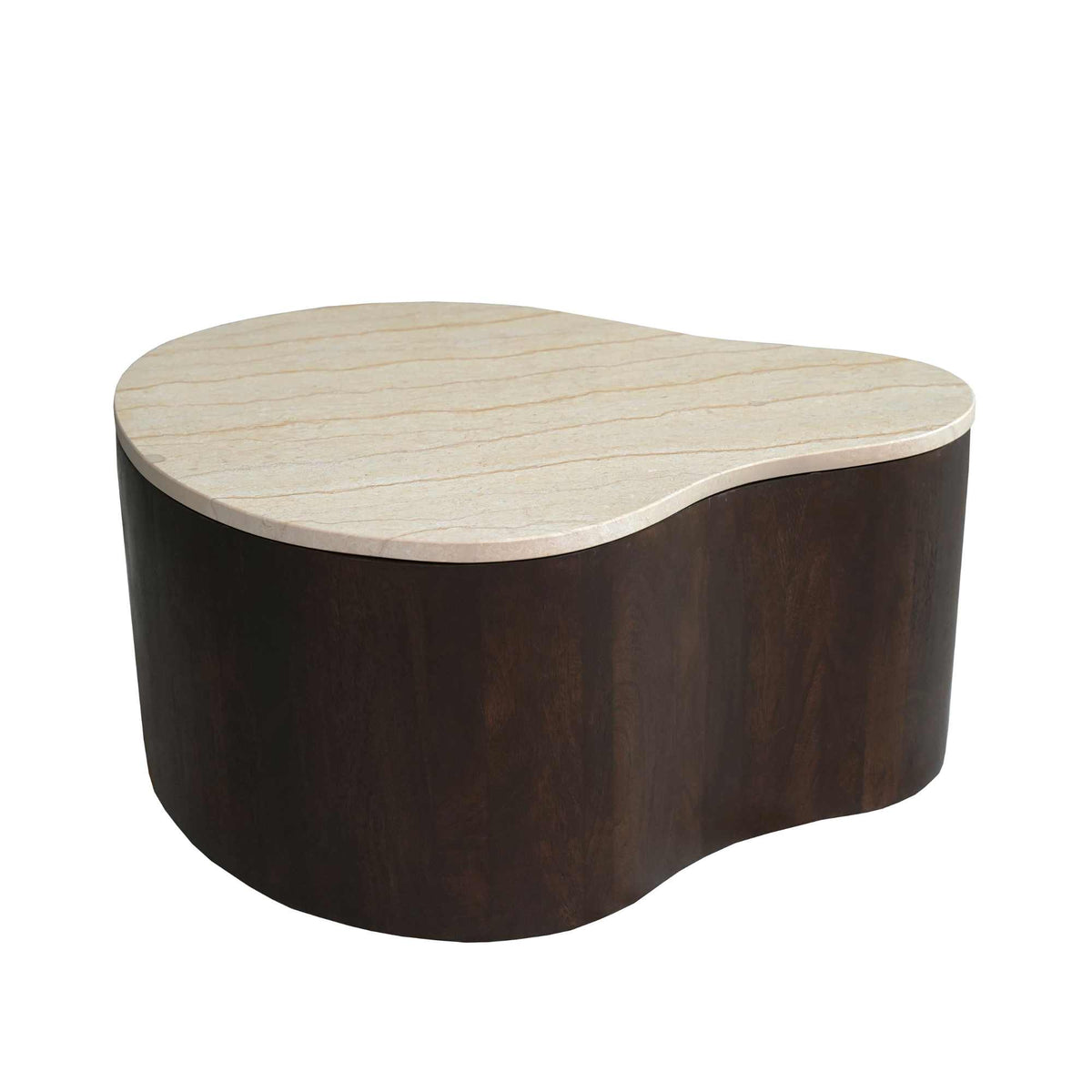 Sofabord Lovi mangotræ brun 77 cm Starfurn