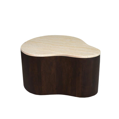 Sofabord Lovi mangotræ brun 77 cm Starfurn