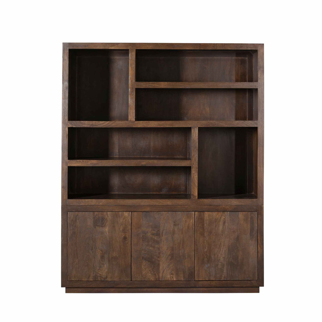 Reolskab Brussel mangotræ brun 160 cm Starfurn