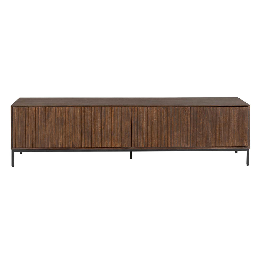 TV-møbel Madison mangotræ brun 210 cm Starfurn