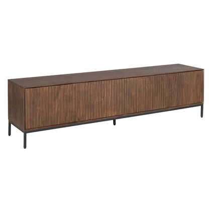 TV-møbel Madison mangotræ brun 210 cm Starfurn