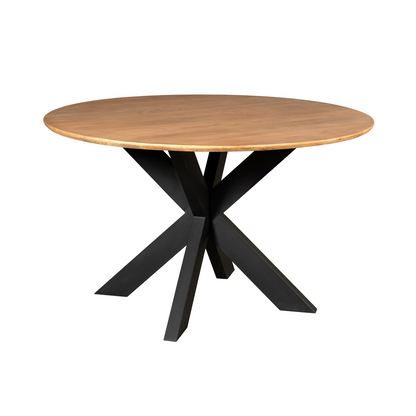 Spisebord Madison mangotræ natur rund 110 cm Starfurn