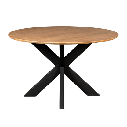 Spisebord Madison mangotræ natur rund 150 cm Starfurn