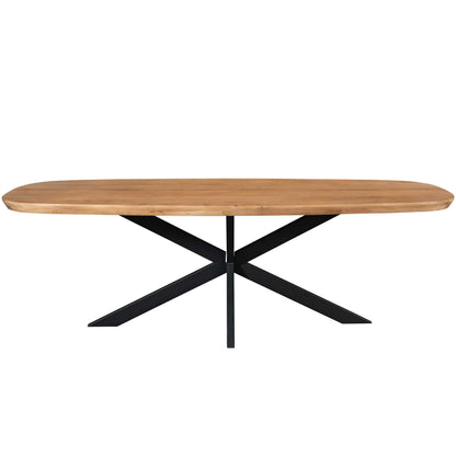 Spisebord Madison Mangotræ Natur Dansk Oval 280 cm Starfurn