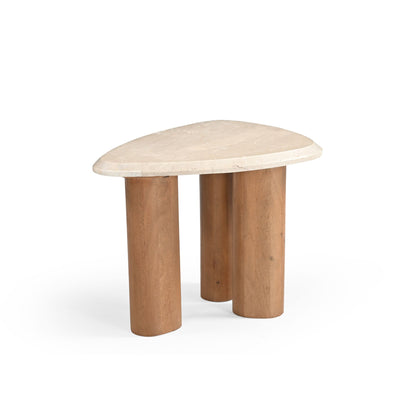 Sidebord Nuvé Botticino-marmor natur 60 cm Starfurn