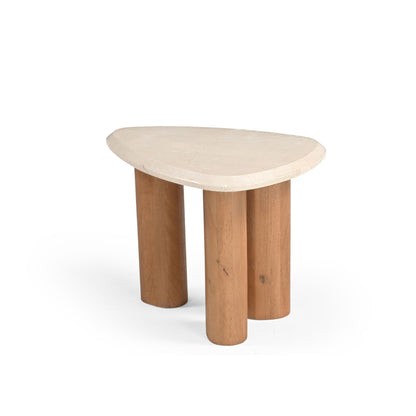 Sidebord Nuvé Botticino-marmor natur 60 cm Starfurn