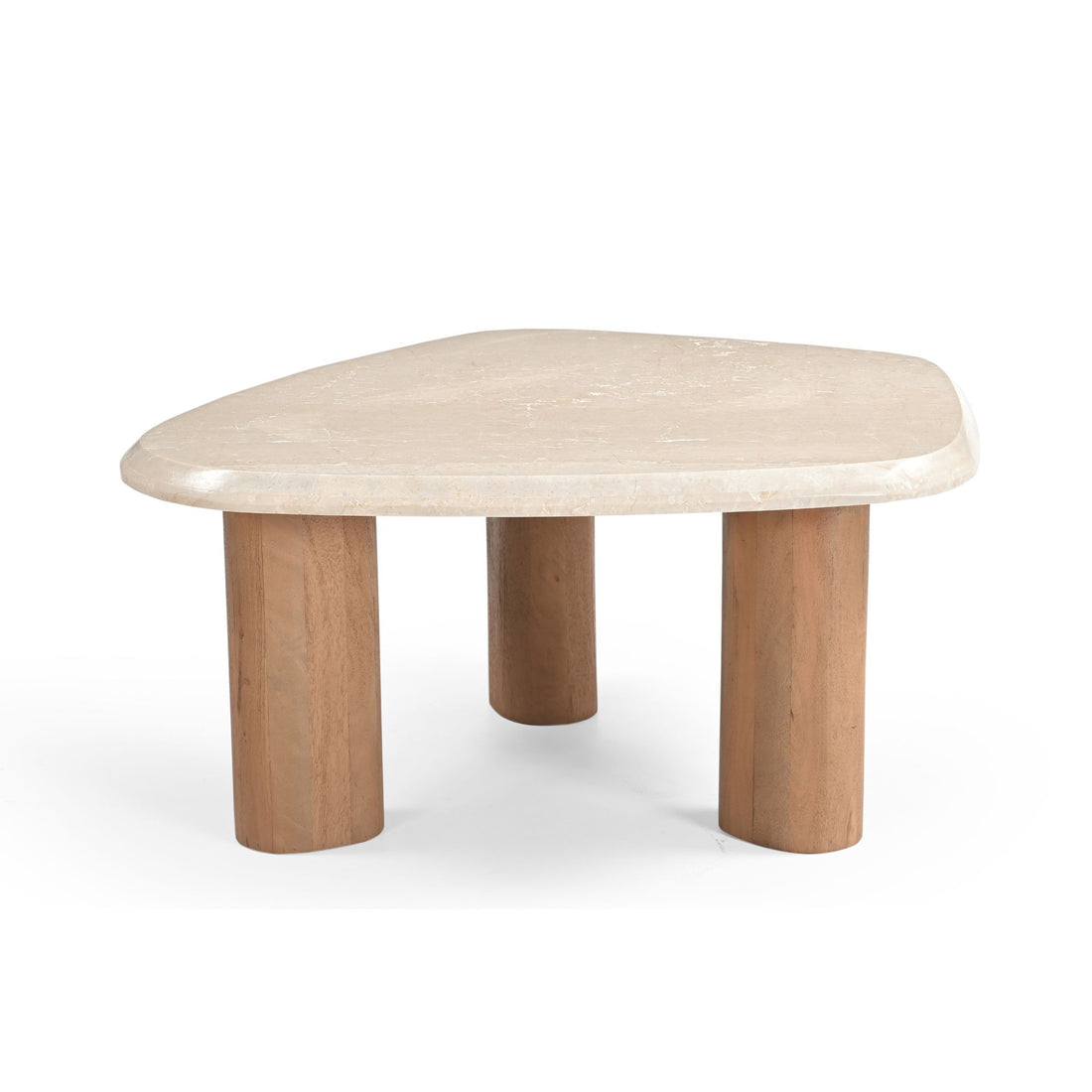 Sofabord Nuvé Botticino-natur marmor 84 cm Starfurn