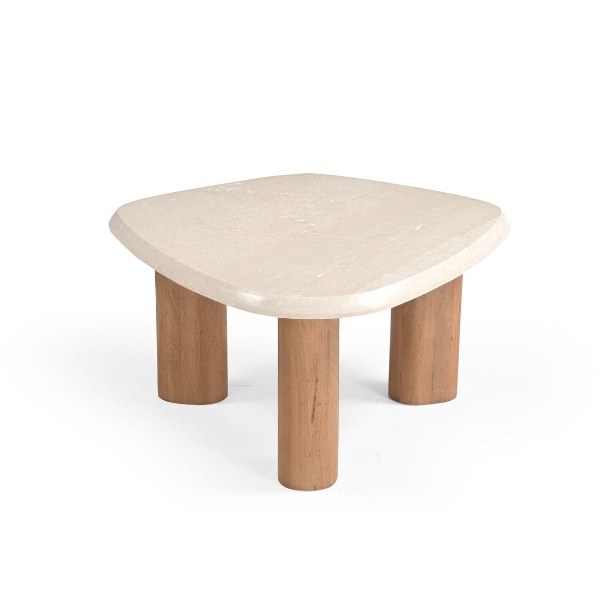 Sofabord Nuvé Botticino-natur marmor 84 cm Starfurn