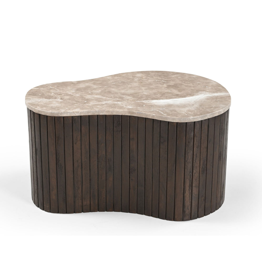 Sofabord Nomi mangotræ brun 70 cm Starfurn