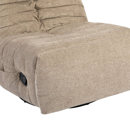 Zen hvilestol, stof, taupe, Starfurn