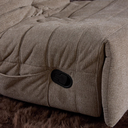 Zen hvilestol, stof, taupe, Starfurn