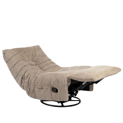 Zen hvilestol, stof, taupe, Starfurn