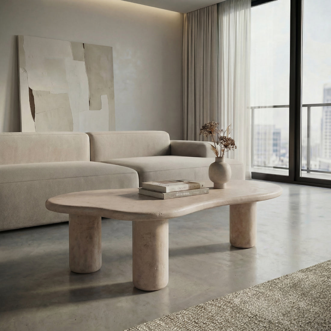 DTP Home sofabord Scala Curva Sand
