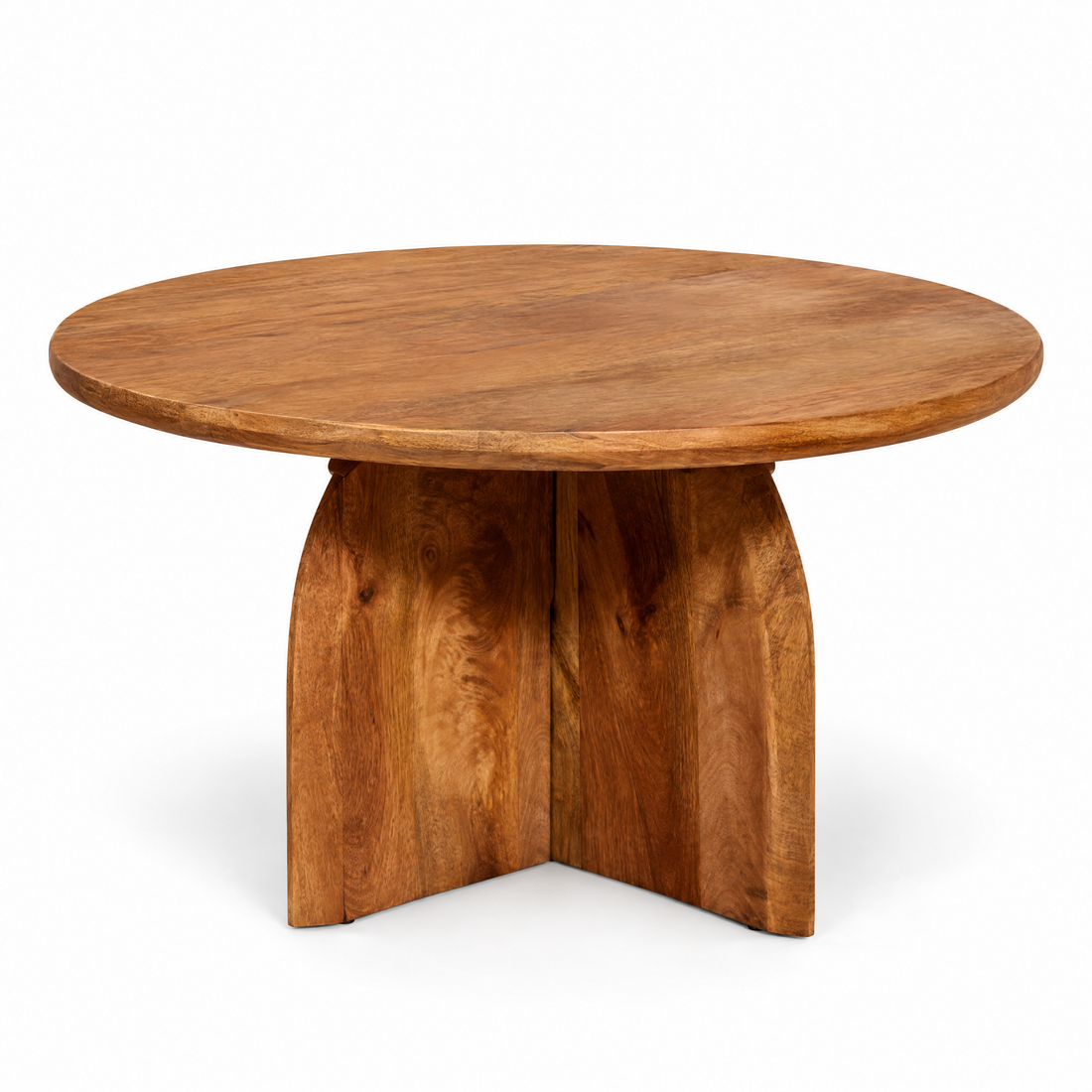 Sofabord Tense mangotræ rundt 80 cm Starfurn