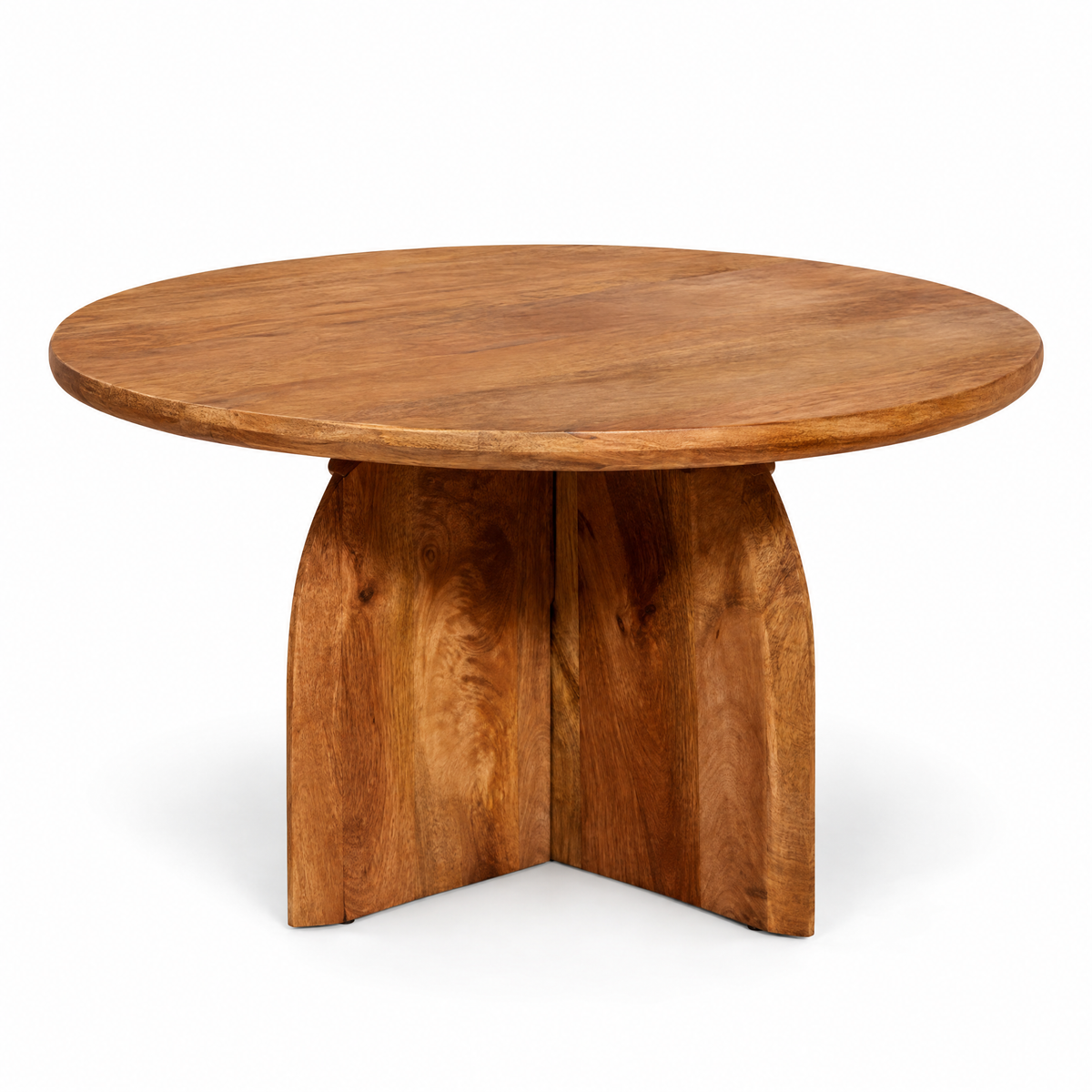 Sofabord Tense mangotræ rundt 80 cm Starfurn