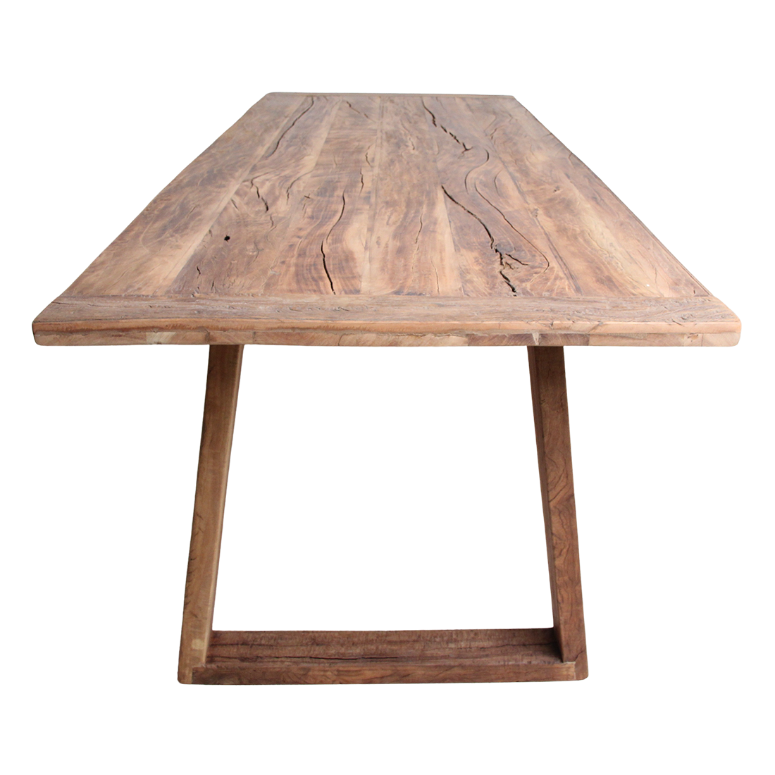 Spisebord i teaktræ Farmwood 200 cm Raw Materials