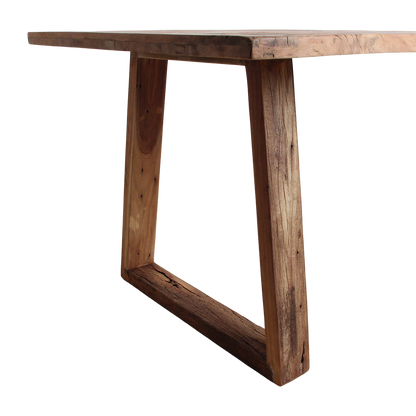 Spisebord i teaktræ Farmwood 200 cm Raw Materials