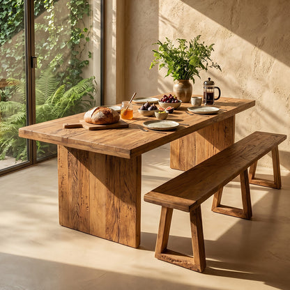 Farmwood Waterfall-spisebord – 240 cm Raw Materials