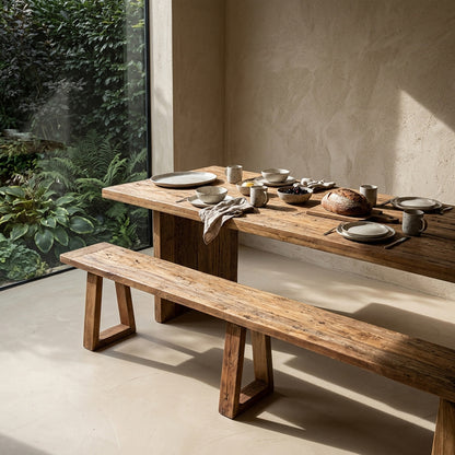 Farmwood Waterfall-spisebord – 240 cm Raw Materials