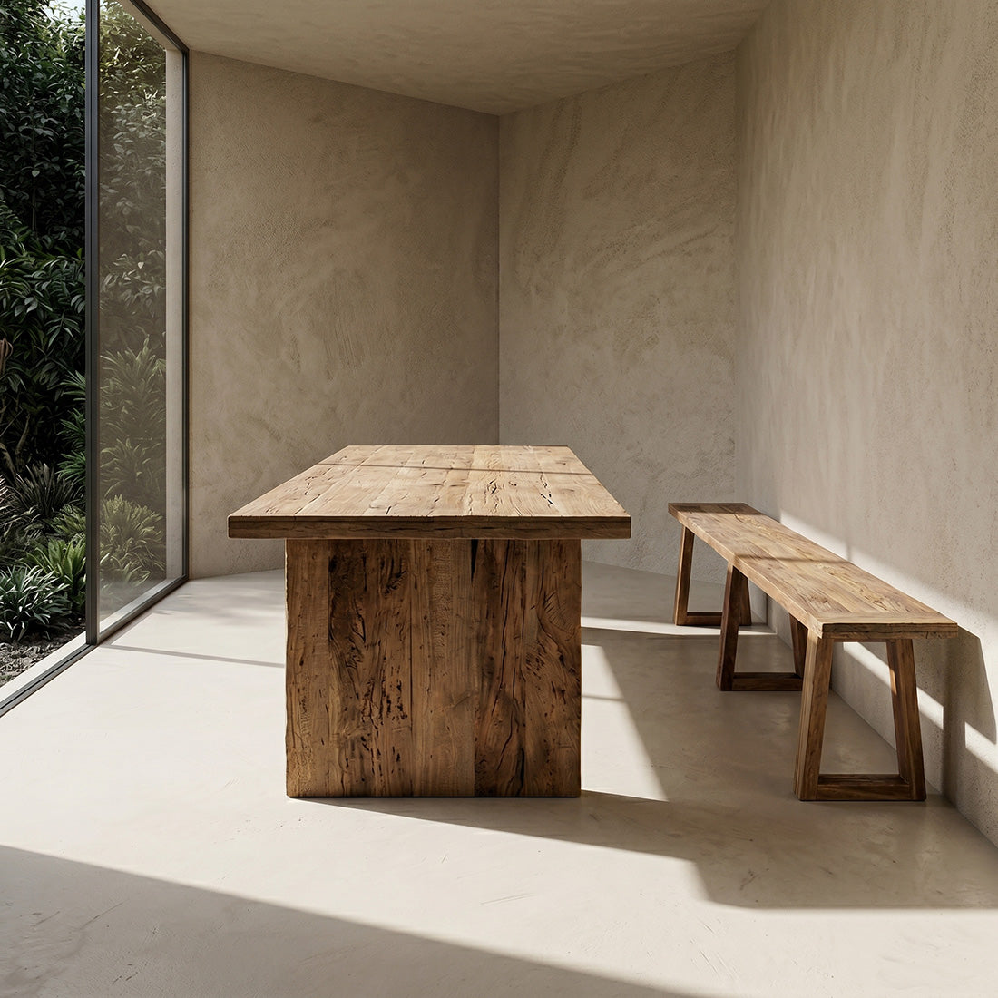 Farmwood Waterfall-spisebord – 240 cm Raw Materials