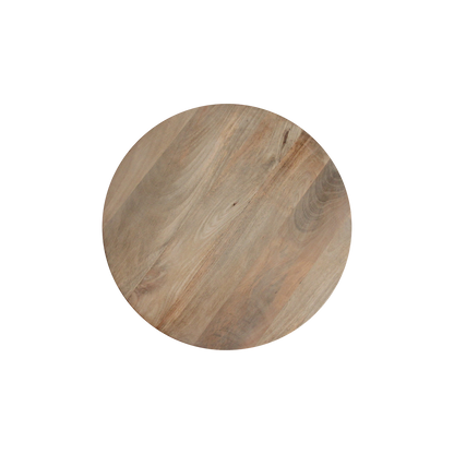 Sidebord Reversed Fluted Naturel 55 cm Raw Materials