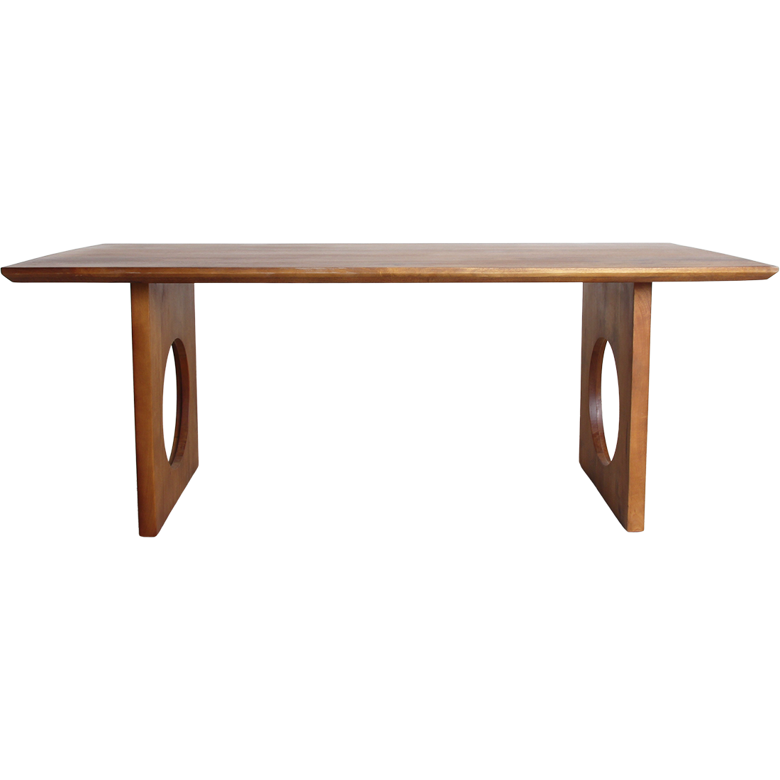 Spisebord Bullnose Chamfered Loop mangotræ 180 cm Raw Materials