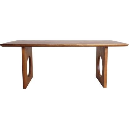 Spisebord Bullnose Chamfered Loop mangotræ 240 cm Raw Materials