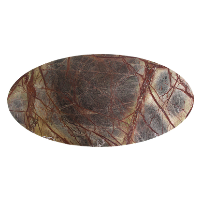 Oval marmorsofabord Bizar Raw Materials