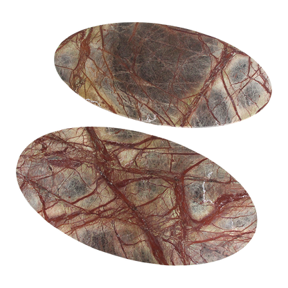 Oval marmorsofabord Bizar Raw Materials