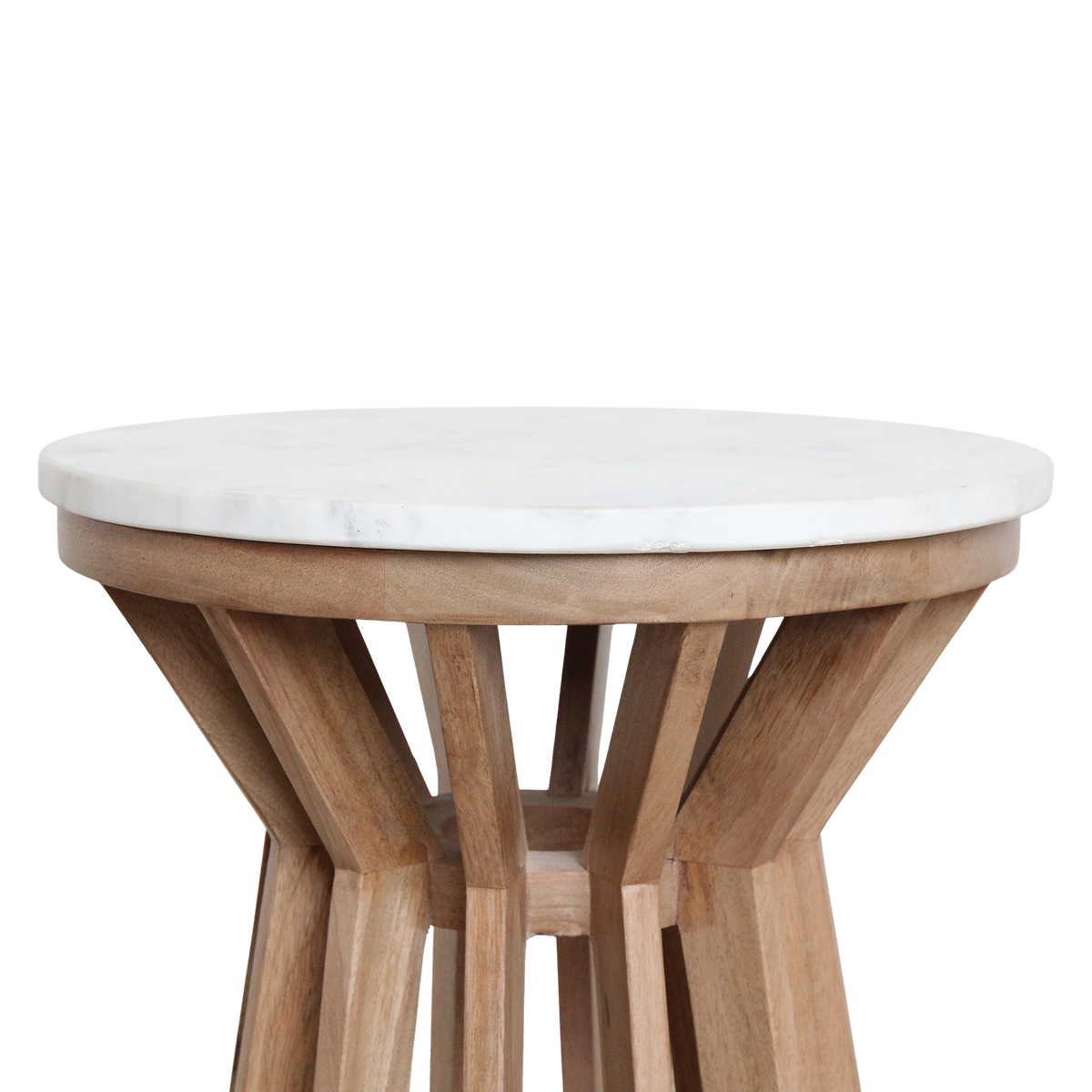 Sidebord Sarawak marmor hvid Raw Materials
