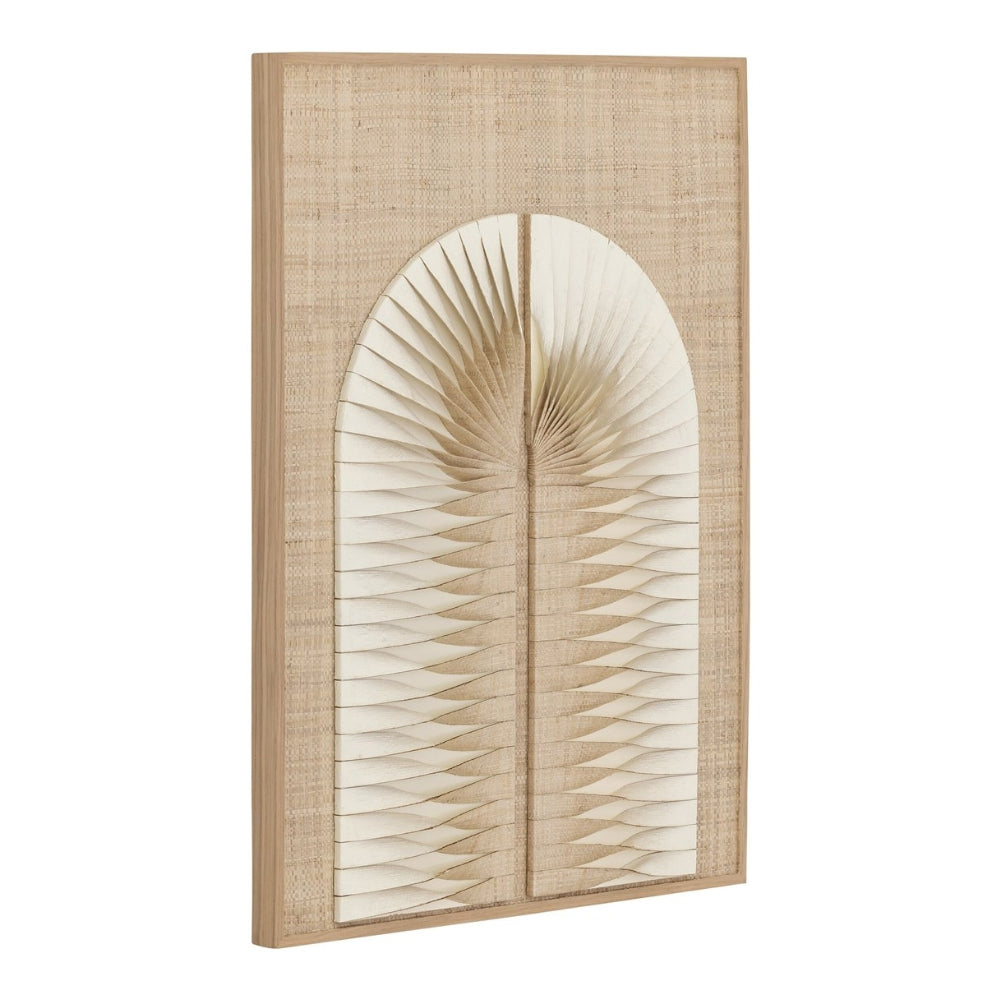 MUST Living Vægpanel Bow Eco Art Vævet Palm