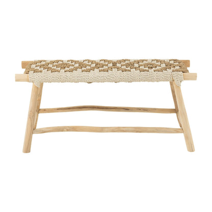 Sofa Waverly Teaktræ/Søgræs Natur/Hvid J-Line